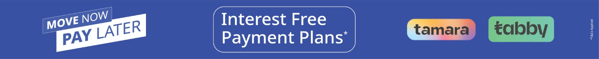 Move Now Pay Later Banner